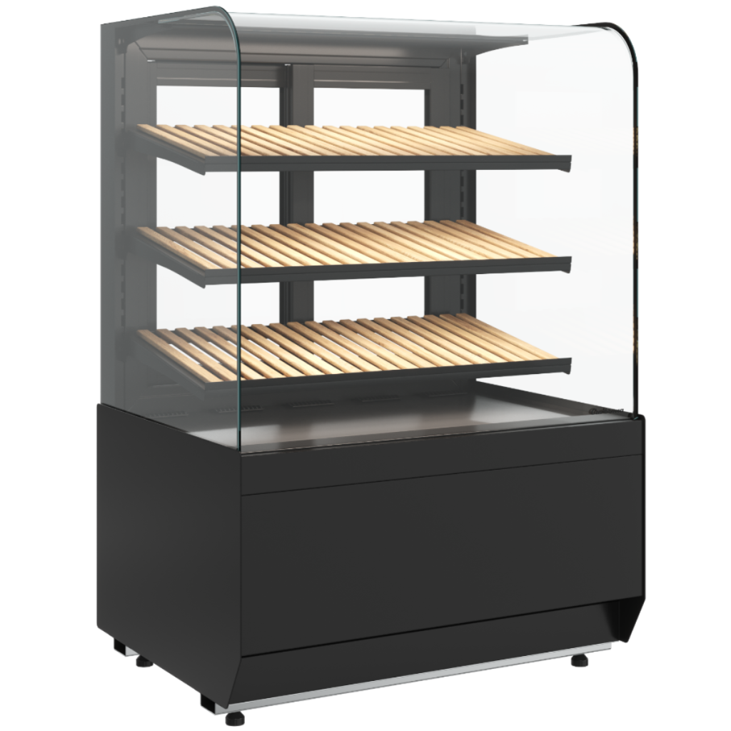 Витрина кондитерская Carboma KR70 N 0,9-1 Light Bread (9005) хлебная