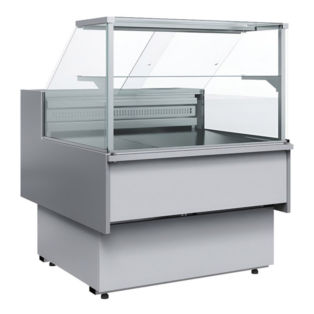 Витрина морозильная Carboma GC110 SL 1,25-1 (ВХСн-1,25 Carboma GC 110) (сталь)