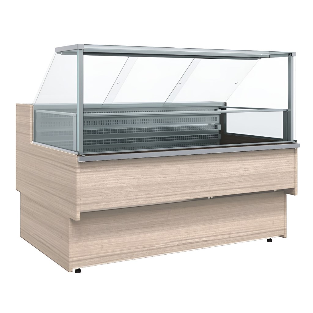 Витрина морозильная Carboma GC110 SL 1,5-1 (ВХСн-1,5 Carboma GC 110) (1006 дуб)