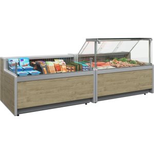 Витрина морозильная Carboma GC111 SL 1,25‑1 (1010 Мариель) (без боковин) - Изображение 2