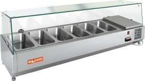  Витрина холодильная для ингредиентов HICOLD VRX 1400 1/3
