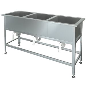 Ванна моечная МХМ М-3-0,3-0,53/1,47 (AISI 430)