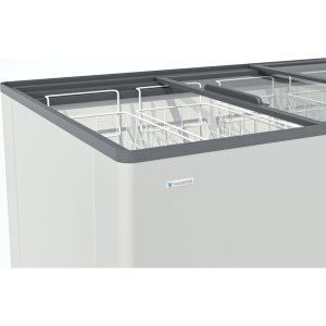 Ларь морозильный с прямым стеклом Frostor F 600 C серый - Изображение 2
