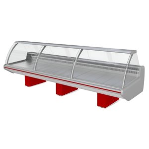 Витрина морозильная МХМ Парабель ВХН-2,5 (без боковин, ТРВ) (две тумбы)