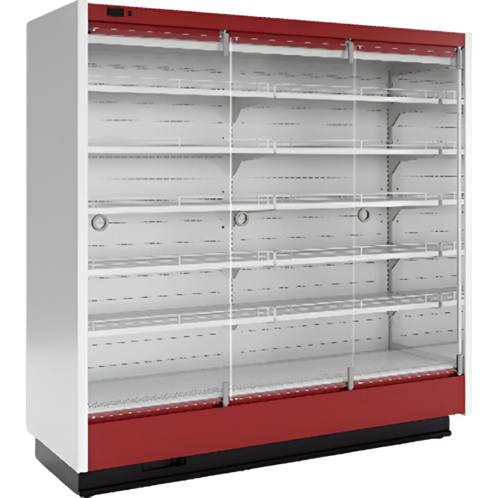 Горка холодильная МХМ Купец ВХСп-2,5 new с дверьми стекло (боковины стеклопакет)