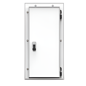 Дверь холодильная распашная одностворчатая НТ-РДО-900*1900/80 (с металлической рамой)