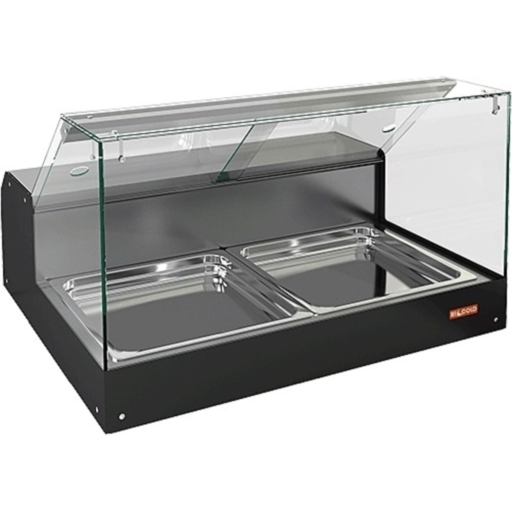 Витрина холодильная настольная HICOLD VRS 2 GN