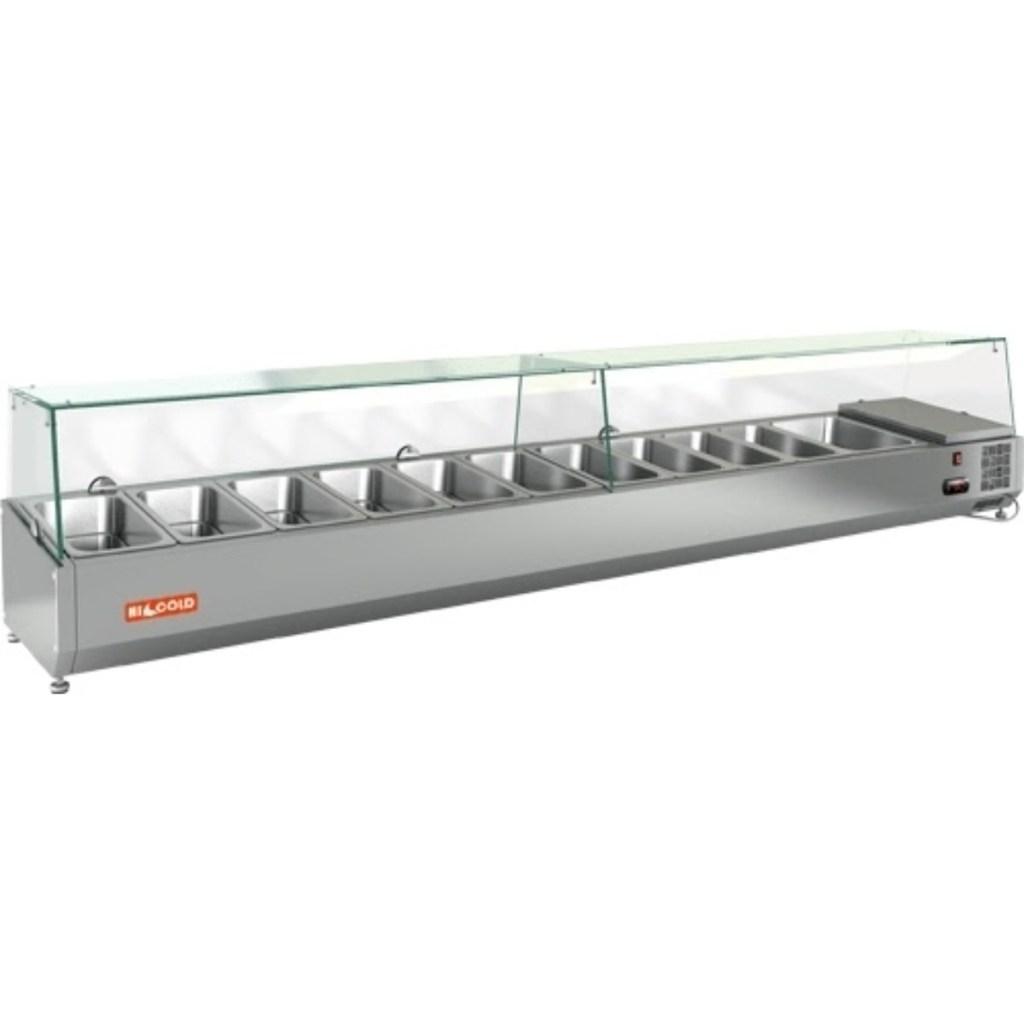 Витрина холодильная для ингредиентов HICOLD VRTG 2360 1/3