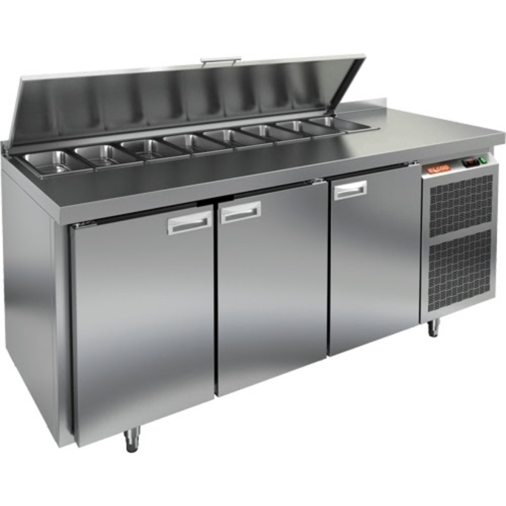 Стол холодильный для салатов HiCold SL2-111SN (1/6)