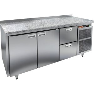 Стол холодильный среднетемпературный HiCold GN 112/TN камень
