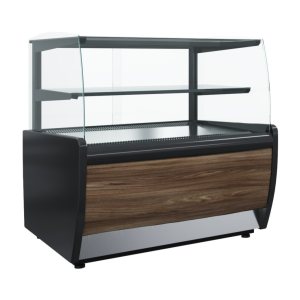 Витрина кондитерская Carboma K70 VM 0,9-12 Light Паттерн (0108 Темный дуб)