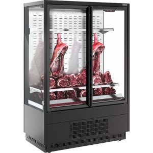 Горка холодильная Carboma FC20-07 VV 1,3-1 STANDARD фронт X7 (версия 2.0) (9005-0430) - Изображение 2