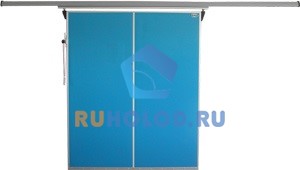 Откатная холодильная дверь Север НТ-ОХД 1600*2400/80