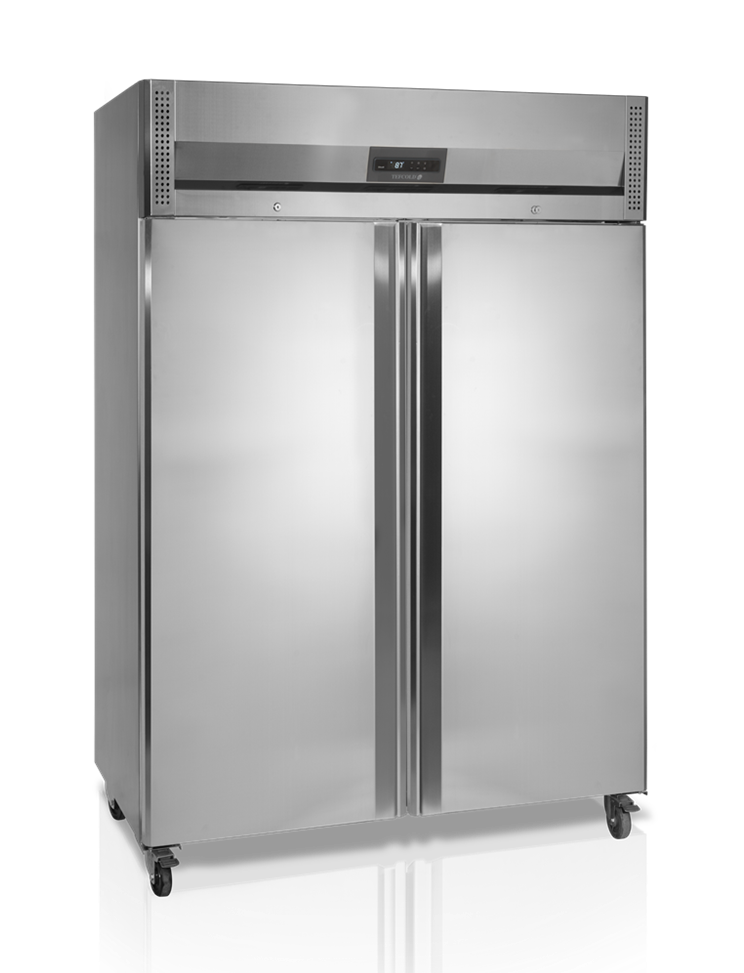 Шкаф морозильный с глухой дверью TEFCOLD RF1010 нержавеющий