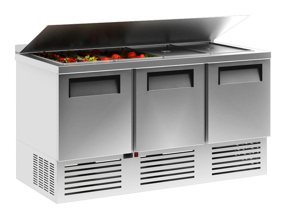 Холодильный стол для приготовления салатов Carboma T70 M3salGN-2 0430