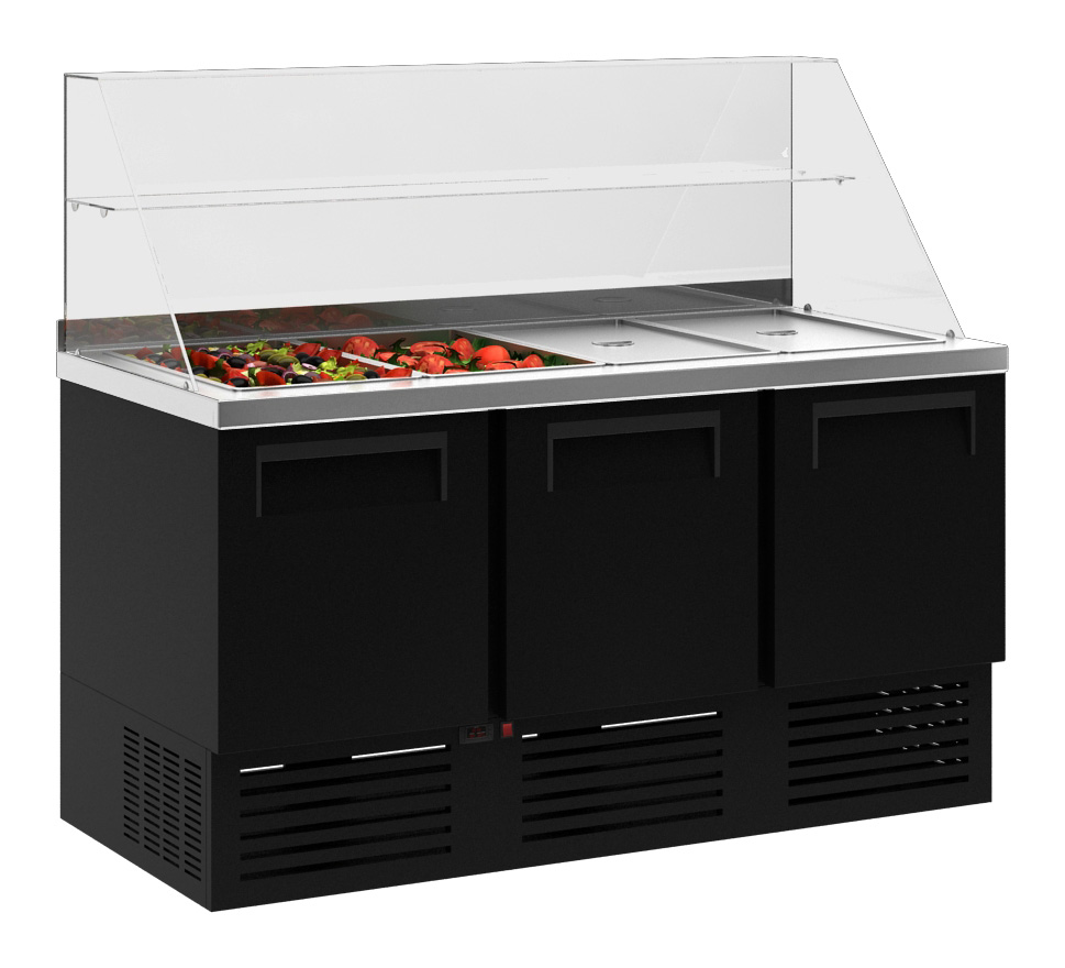 Холодильный стол для приготовления салатов Carboma T70 M3salGN-2 9006 - Изображение 3