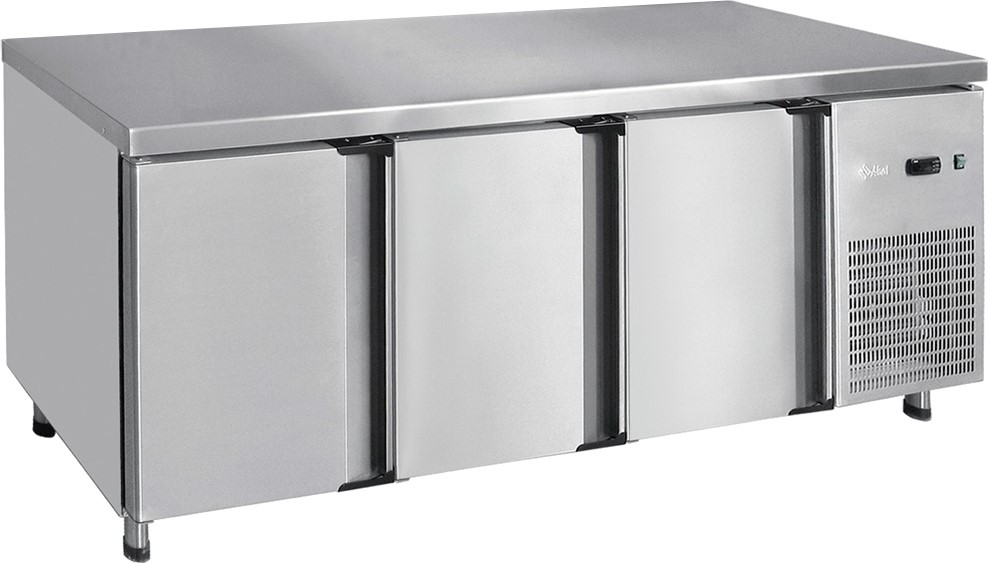 Стол холодильный Abat СХС-60-02 без борта (дверь, ящики 1/2, дверь)