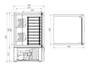 Аппарат шоковой заморозки Arkto SF10-G - Изображение 3