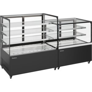 Витрина кондитерская Carboma KC84-150 VV 1,2-1 (9005) - Изображение 4