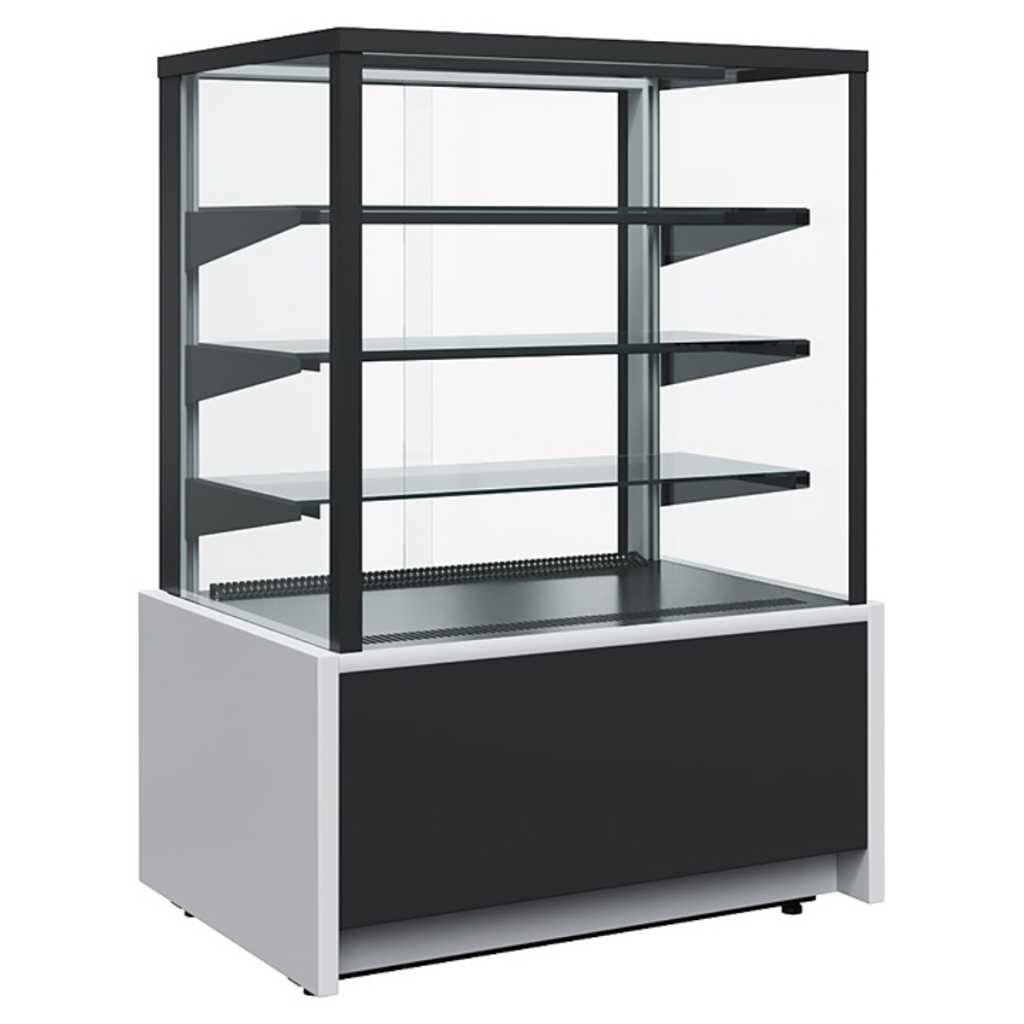 Витрина кондитерская Carboma KC70 VH 0,9-1 Light Chocolate (9006-9005) (ВХСв-0,9д Carboma Сube ТЕХНО) для шоколада